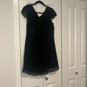 J crew size 8 textured Swiss dot mini dress